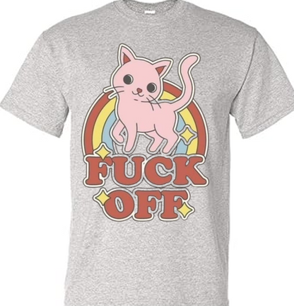 Fuck Off Cat T-Shirt