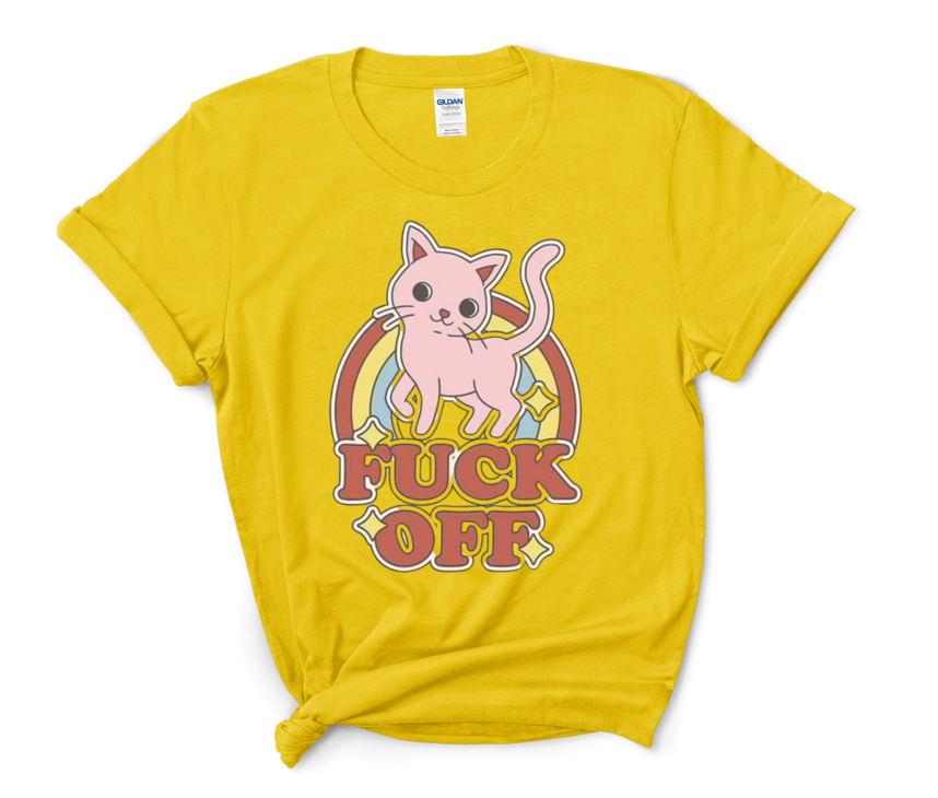 Fuck Off Cat T-Shirt