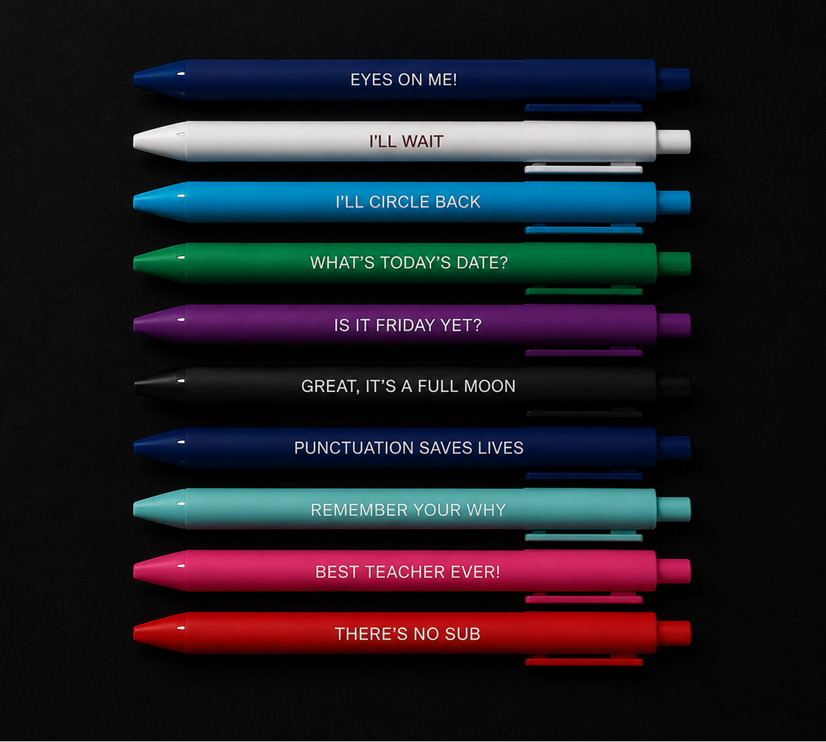 Best Teacher Ever Pen Set