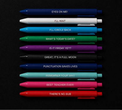 Best Teacher Ever Pen Set