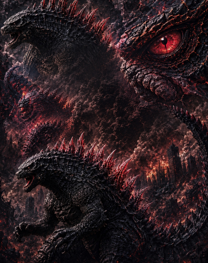 Large Mean Lizard Composition Notebook