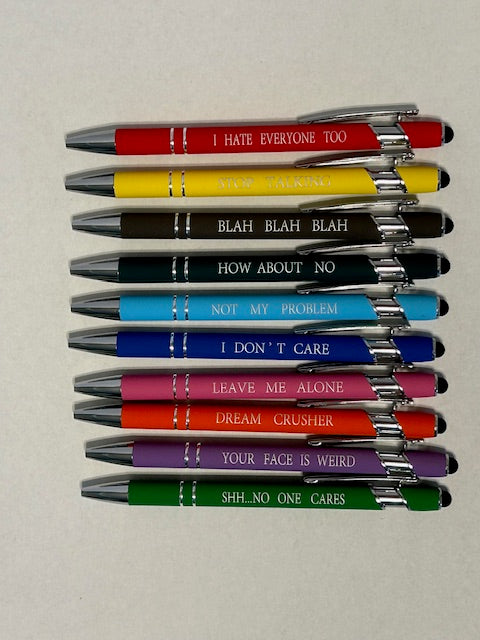 What I Wish I Could Say At Work Pens