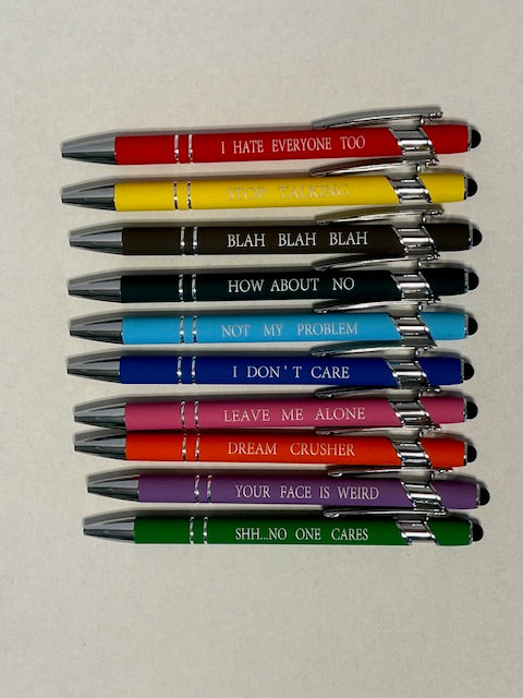 What I Wish I Could Say At Work Pens