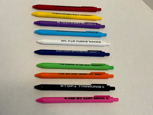 Useless Coworker Pens