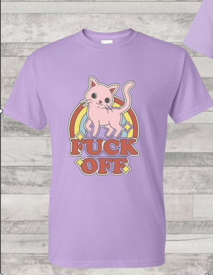 Fuck Off Cat T-Shirt