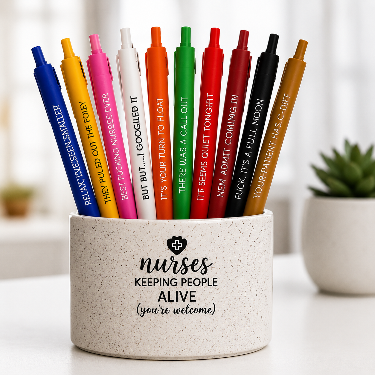 Best Nurse Ever Pen Set