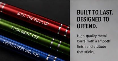 My Demotivational Personality Pens