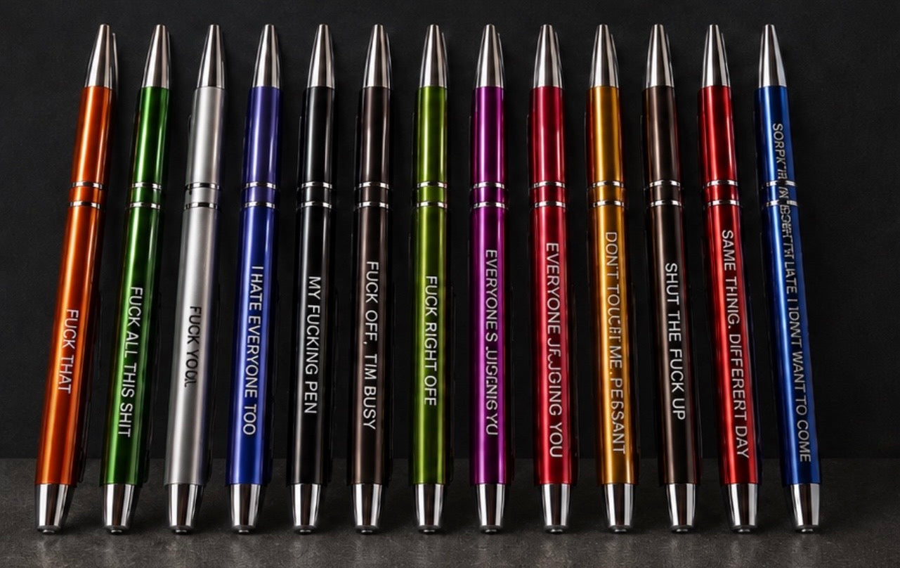 My Demotivational Personality Pens