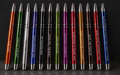 My Demotivational Personality Pens