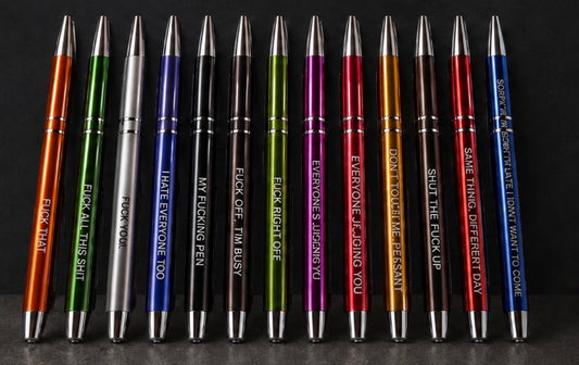 My Demotivational Personality Pens