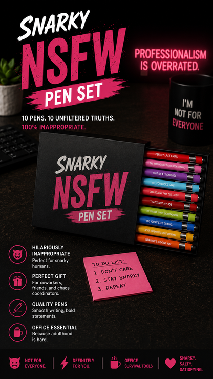 Snarky Pens